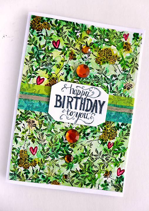 Pohľadnica Happy Birthday To You